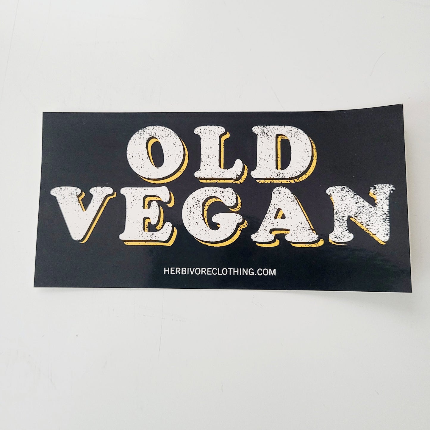 Old Vegan Sticker