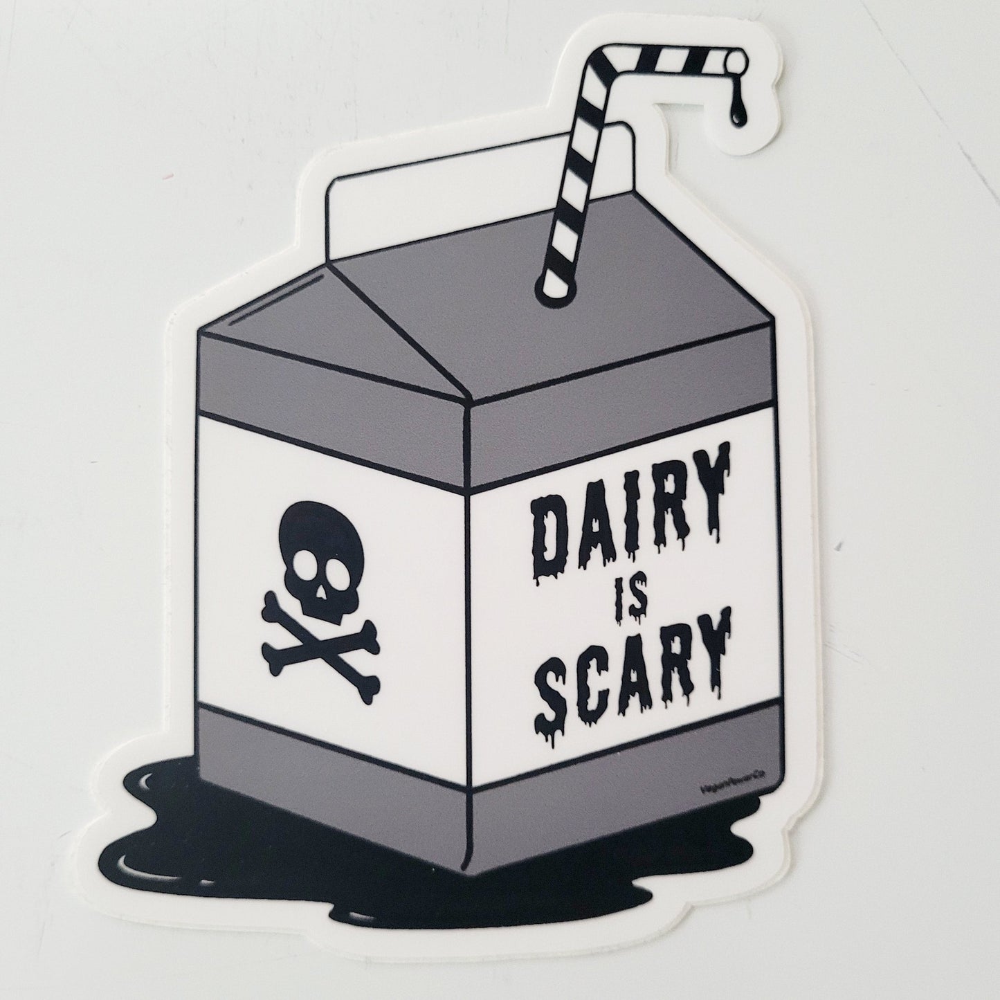 Dairy is Scary Sticker