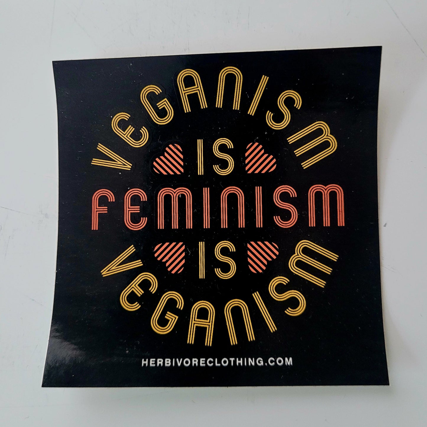 Veganism is Feminism Sticker