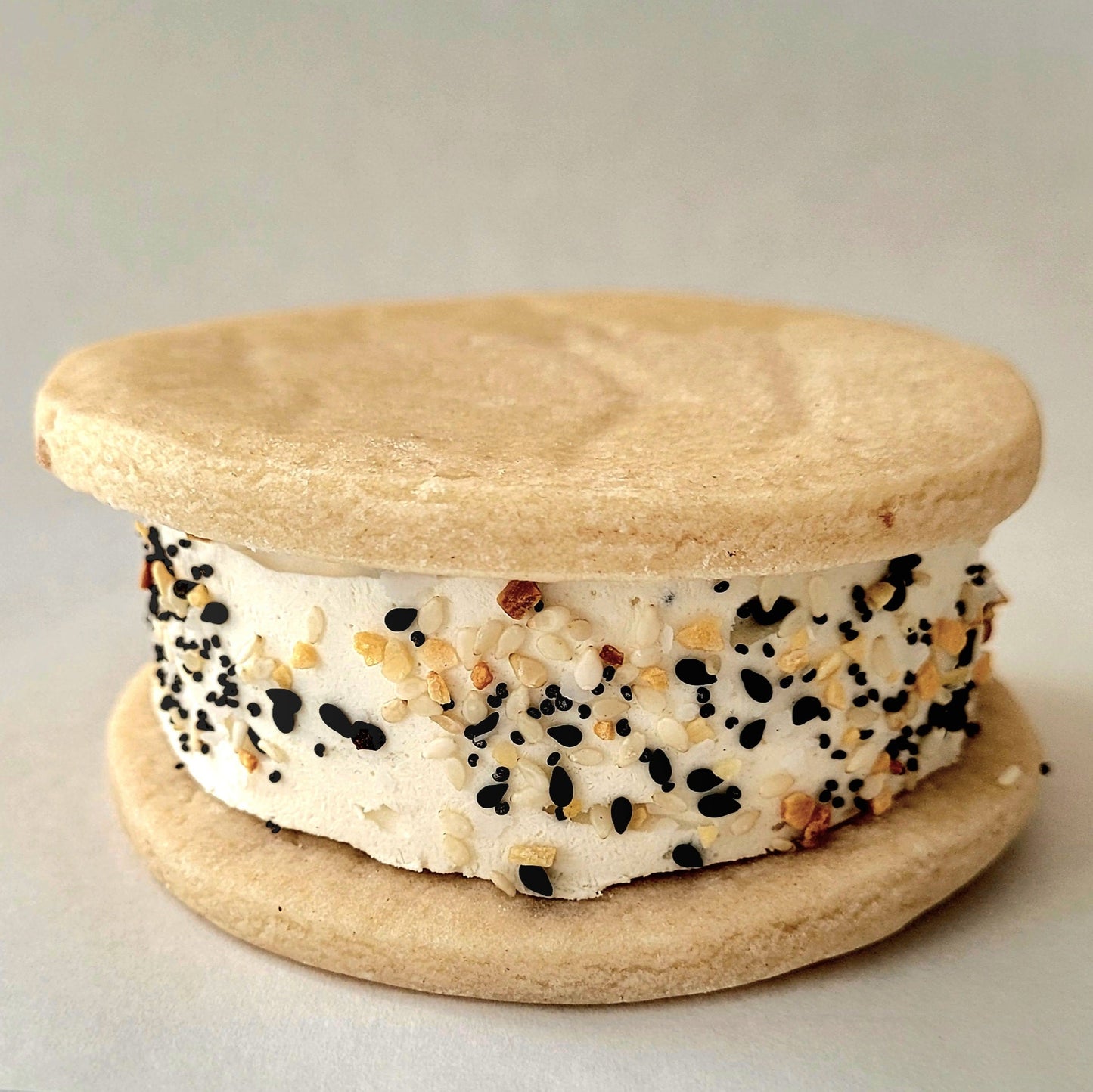 Everything Bagel Ice Cream Sammie