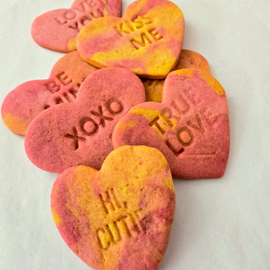 Love Conversation Heart Sugar Cookies