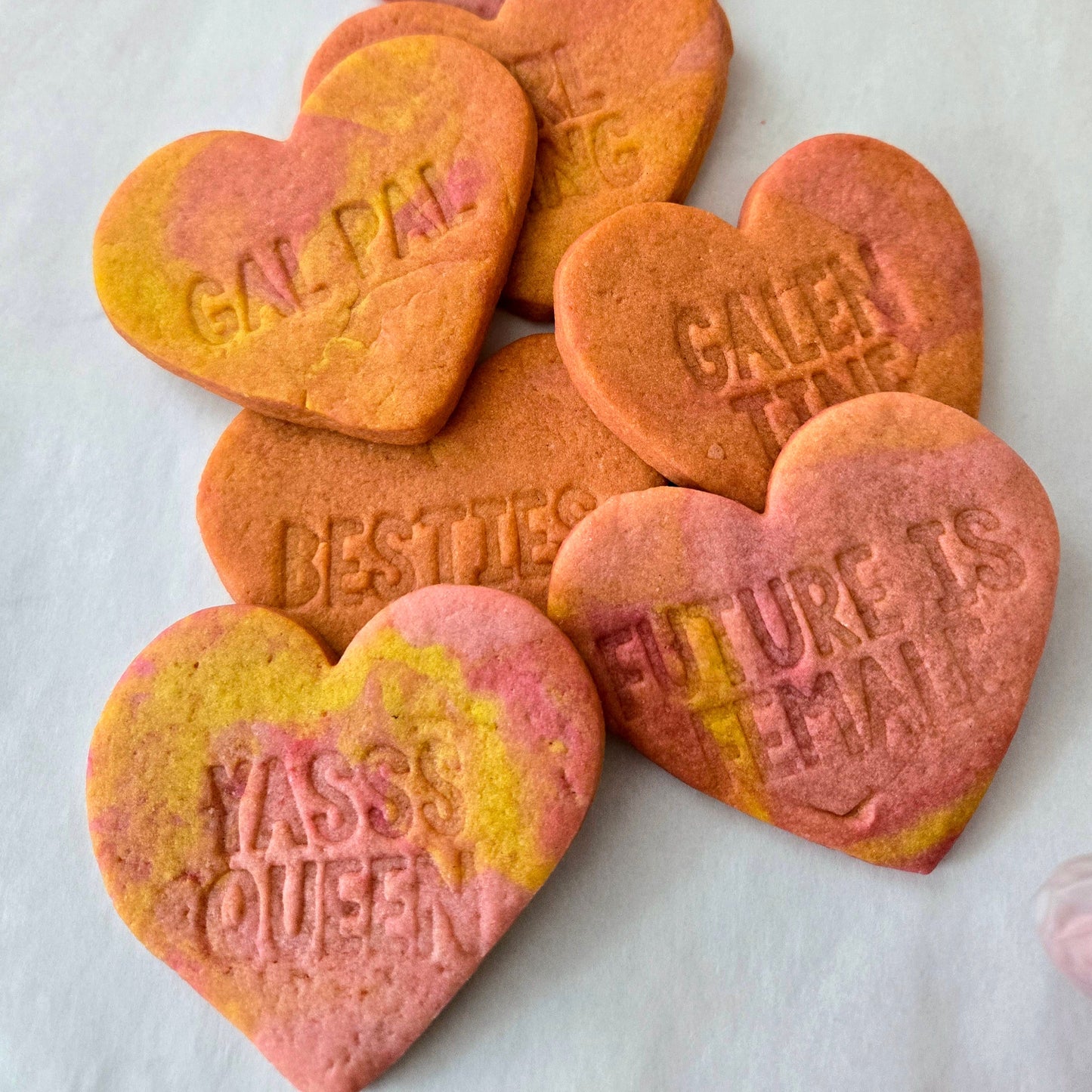 Galentines Day Conversation Sugar Cookies