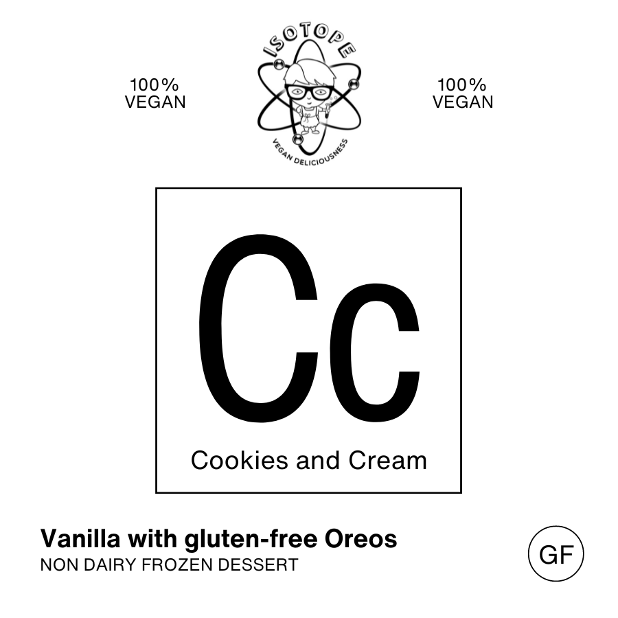 Cookies and Cream Chocolate Frozen Dessert - Gluten-Free (Pint)